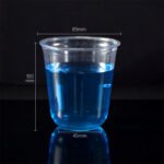 12oz PET U Cup 370ml - 89mm caliber,PET-12oz-89U - Image 2