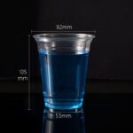 12oz PET Drink Cup 380ml - 92mm caliber,PET-12oz-92C - Imagen 2