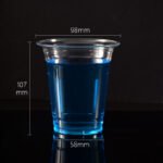 14oz PET Plastic Cup 400ml - 98mm caliber,PET-14oz-98C - Image 2