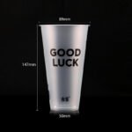 490ml PP Injection Cup/Milk Tea/Bubble Tea/ Boba Tea - 89mm caliber,PP-490-89 - Image 3
