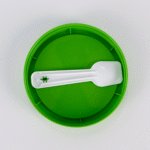 210ml IML Yogurt Cup With Lid And Spoon,Round Shape,PP-210-88 - Image 4