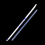 7.48" Slim Individually Wrapped/Bulk PP Plastic Straw - 6mm diameter,PP-6x190-0.9g - Image 3