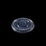 78mm PET Flat Lid with X Slot for Cold Cup,PET-78F - Image 2
