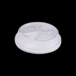 89mm Plastic Cup Lids - Teardrop-shaped split cover,PP-89D-07 - Image 2