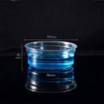 8oz PET Deli Container Salad Bowls 280ml - 117mm caliber,PET-8oz-117 - Image 2