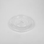98mm PLA Flat Lid with X Slot for Cold Cup,PLA-98F