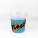 1040ml PP Injection Cup/Fruit Bucket - 125mm caliber,PP-1040-125
