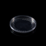 PET Inner Buckle Lids For Deli Container/No Hole - 117mm caliber - Image 2