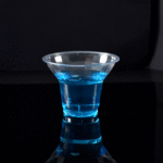 6oz PET Ice Cream/Dessert/Parfait Cup - Trumpet Style 95mm,PET-6oz-95B - Image 3