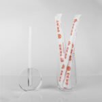 8.85" Giant Individually Wrapped PLA Straw - 12mm diameter,PLA-12x225-2.49g