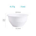 70ml IML PP Plastic Sauce Cup Condiment Packaging Container ,PP-71-70 - Image 2