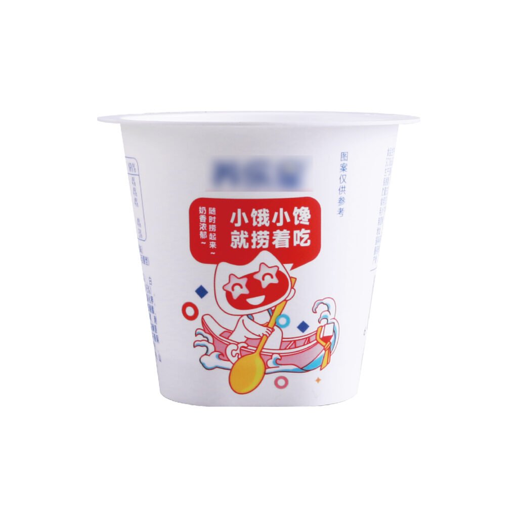 130ml IML Food Grade PP Fruit Jelly Yogurt Pudding Cup