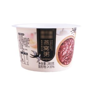 300ml IML Injection Plastic Bird's Nest Ice Cream Yogurt Cup