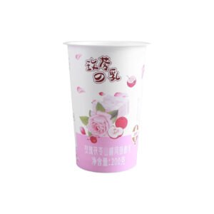230ml Custom IML Yogurt Ice Cream Fermented Milk Cup