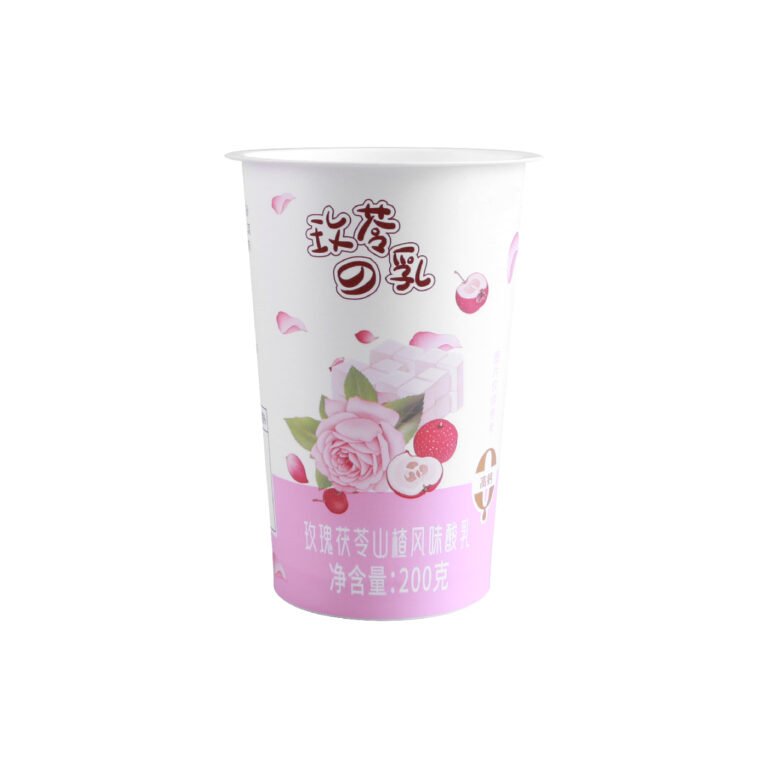 230ml Custom IML Yogurt Ice Cream Fermented Milk Cup